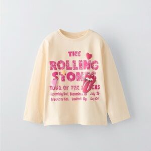 ZARA ROLLING STONES T-SHIRT